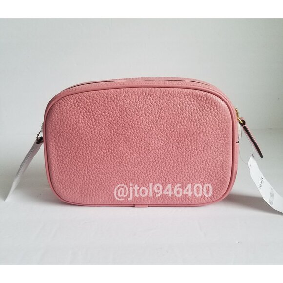 Coach Camera Crossbody Bag Bubble Gum Pink - Picture 9 of 12